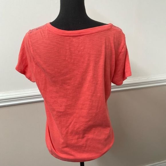 Hannah Coral Colored Blouse - Picture 2 of 3